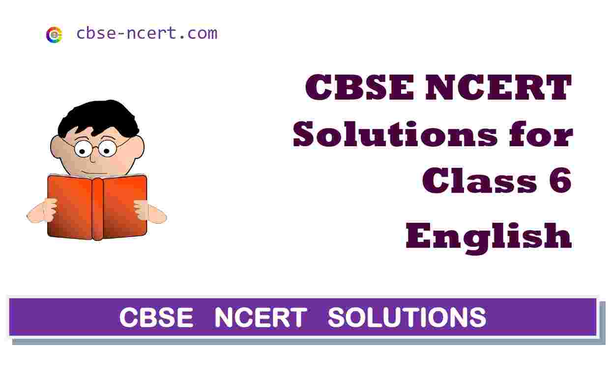 Cbse Ncert Solutions Class 6 English Grammar 7