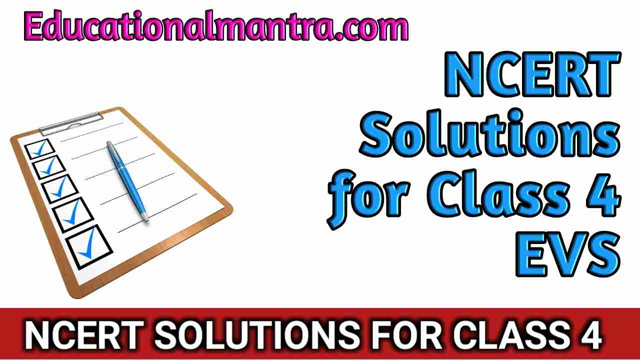 NCERT Solutions Class 4 EVS Chapter 23 Pochampalli - Updated for CBSE  2023-24